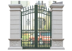 優(yōu)質(zhì)鋁藝庭院門(mén)