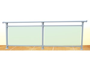 小區鋅鋼陽臺護欄